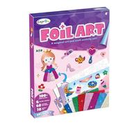 Craft Kits for Kids - DIY Foil Art, Kids Activity Packs No Mess Arts and Crafts, Travel Toys, Gift Toys for 4 5 6 7 8 9 Years Old Boys & Girls（Princesses & Unicorns）