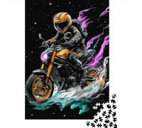Craft, Learn, And Enjoy with Dirt Bike - 1000 Piece Wooden Puzzle, A Gateway to Creative Thinking for Adults