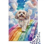 Craft, Learn, And Enjoy with Shih Tzu - 1000 Piece Wooden Puzzle, A Gateway to Creative Thinking for Adults