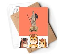 Craft Livestock Pure Goddess Postcards Envelopes Cards Mailing Year Horse