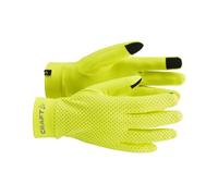 Craft Lumen Fleece Glove 8/S Yellow Women