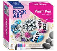 Hinkler | Craft Maker Paint Pen Rock Art Kit | Rock Painting Set for Beginners | Adults Hobbies | Arts and Crafts Gifts | Acrylic Paint Pens