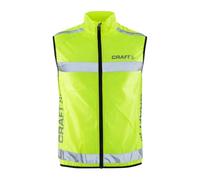 Craft Men's Active Run Safety Vest - Neon, X-Large, 192480-1850-7