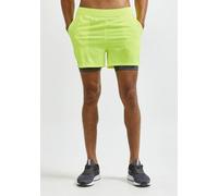 Craft Men's Advance Essence 2-in-1 Stretch Shorts, Flumino, XL UK