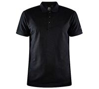 Craft Mens Core Unify Polo Shirt, Black, L UK