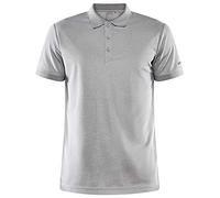 Craft CR1909138 Mens Core Unify Polo Shirt Grey Melange L Colour: Grey L