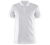 Craft CR1909138 Mens Core Unify Polo Shirt White M Colour: White, Ches M