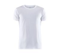 Craft Mens Essential Core Dry Short-Sleeved T-Shirt / S White UB882