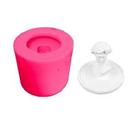 Craft Molds Cup Lid Mold Storage Box Silicone Molds Cup Epoxy Resin Mold Hand-Making Supplies for Silicone for Baking