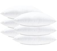 Craft Native Zippered Pillow Protectors 100% Cotton - Breathable Pillow Cases - UK Standard ( 48 X 74 Cm ) Anti Allergy Dust Mite Premium Pillow Covers (6)