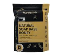 Craft & Nature - 4 LB All Natural Aroma Free Moisturizing Glycerine Soap for Melting and Pouring in Soap Making