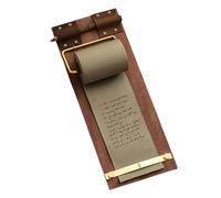 Craft Paper Dispenser - Vintage Message Notepad, Wall Mounted Roll Board, Smooth Tear Writing Coating, Easy Artistic Display, Premium Stationery Decor, Home Office Use 11.81x4.65x0.39 Inches
