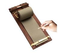Craft Paper Dispenser - Vintage Notepad Message Board, Wall Mounted Paper Roll with Durable Design, Art Writing Accessory Stationery Tool with Easy Tear Feature for Home Kitchen Dormitory Apartment