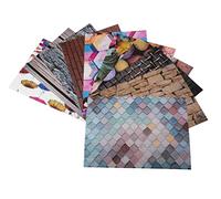 Craft paper | Printed A4 paper | Collage paper | Pack of 40 sheets | Patterns