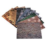 Craft paper | Printed A4 paper | Collage paper | Pack of 40 sheets | Textures