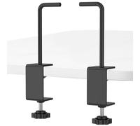 Craft Paper Roll Holder Tabletop Dispenser Clip On Paper Roll Dispenser for Table from 0 to 4.57 cm, Adjustable Desk Mount Papers Rolls Dispensers for Painting or Craft Packaging