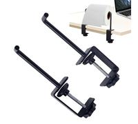 Craft Paper Roller - 18.42x5.08cm Adjustable Metal Organizer, Desktop Ribbon Rack, Durable Stand with Quick Dispense Bar | Wrapping Paper Storage for Classroom Desk Workshop Artist Hobby Station