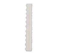 Craft Paper Tearing Ruler Carbon Steel Precision Edge Measuring Embossing Tool for Cards Crafting