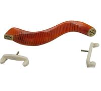 Craft Pattern Solid Wood Violin Shoulder Rest Shoulder Pad Piano Base Piano Wiper Cloth (Color : 1/2)
