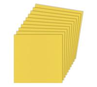 Craft Perfect Classic Cardstock - Weave Textured - 12" x 12" - 216gsm - Marigold Yellow - 10 Sheets