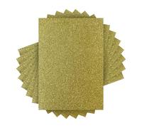 Craft Perfect - Glitter Card - Gold Dust - A4 (Pack of 30 Sheets)