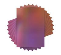 Craft Perfect Iridescent Mirror Card - Indian Summer - A4 (20 Pack) - 250gsm Premium Single-Sided Holographic Cardstock for Die Cutting, Crafts, & Paper Projects