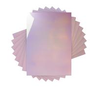 Craft Perfect Mirror Card - High Gloss Iridescent - Prismatic Pink - 250 GSM - A4 (20 Sheets)