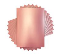 Craft Perfect Mirror Card - Satin & Gloss Finish - Baroque Rose - A4 Cardstock - Pack of 40 Sheets - 250gsm - Perfect for Die Cutting & Craft Projects