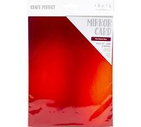 Craft Perfect Mirror Glossy CRDSTK, Iridescent-Fire Stone Red, One Size