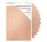 Craft Perfect Pearlescent Card A4, Blushing Pink