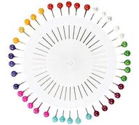 Craft Pin Wheel 480 Pins Ball Shaped Pin Heads Sewing/Quilting Pins, Ball Head Pins Straight For Dressmaker Jewellery Decoration