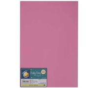Craft Planet 12 x 18" Funky Foam Sheet 2mm Thick, Pink, Coloured Accessories, Card Making Supplies, Colour Sheets, Modelling, Printing, Paint, Art & Crafts,Padding