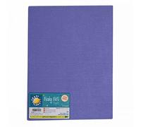 craft Planet 9 x 12" Acrylic Felt, Lavender, Coloured Square Sheets, Felt Crafting Fabric, Stick With Glue Adhesive Pritt Stick, For Sewing, Patchwork