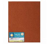 Craft Planet 9 x 12" Acrylic Felt, Light Brown, Sheets, Coloured Squares, Crafting Fabric, Stick with Glue Adhesive Pritt Sticks, Fabric for Sewing, Patchwork, Crafts
