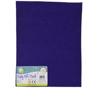 Craft Planet 9 x 12" Acrylic Felt, Navy Blue, Craft Felt Sheets, Coloured Square Sheets, Felt Crafting Fabric, Stick With Glue Adhesive Pritt Stick, Felt Crafting Fabric For Sewing, Patchwork, Craft