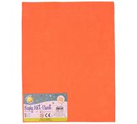 craft Planet 9 x 12" Acrylic Felt, Orange, Coloured Square Sheets, Felt Crafting Fabric, Stick With Glue Adhesive Pritt Stick, For Sewing, Patchwork