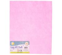 Craft Planet 9 x 12 Acrylic Felt, Pink, Sheets, Coloured Square, Crafting Fabric, Stick with Glue Adhesive Pritt Sticks, for Sewing, Patchwork, Crafts