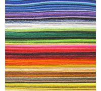 Craft Planet 9 x 12" Acrylic Felt, Yellow, Craft Felt Sheets, Coloured Square Sheets, Felt Crafting Fabric, Stick With Glue Adhesive, Pritt Stick, Felt Crafting Fabric For Sewing, Patchwork, Craft