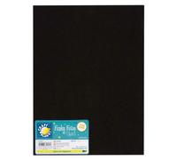 Craft Planet 9 x 12" Funky Foam Sheet 2mm Thick, Black, Coloured Accessories, Card Making Supplies, Modelling, Printing, Paint, Art, Crafts Padding