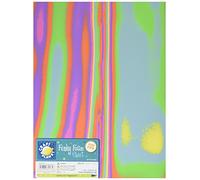 Craft Planet 9 x 12" Funky Foam Sheet 2mm Thick, Stripe, Coloured Craft Accessories, Card Making Supplies, Coloured Foam Sheets, For Modelling, Printing, Paint, Art & Crafts, Foam Crafts Padding