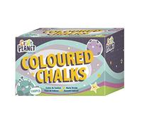 Craft Planet Bulk Chalk, Multicoloured, Pack Of 100, Art & Craft Fun For Kids, Drawing, Pavement, Playground, School, Home, Garden, Games, Paper