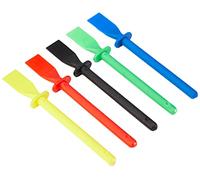 Craft Planet Coloured Plastic PVA Glue Spreader Spatula Sticks, Coloured Plastic, Pack of 5, For Art And Craft, School, Home, Glue Spatula For Craft, Paper Craft, Durable Plastic