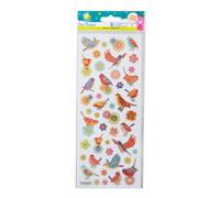 Craft Planet CPT 805258 Birds and Flowers Stickers