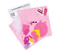 Craft Planet Felt Monster Craft Pillow Kit Sparkles, Height 20-30cm, Fuzzy Felt Fabric Crafts, Arts & Crafts Supplies, Craft Hobbies, Felt Toys Kits, Felting Craft Set, Sewing Embroidery Craft