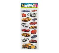 Craft Planet Fun Colourful Stickers - Cars are The Ideal Embellishments Supplies for Scrapbooking and Making Books, Presents, and Products Personalised