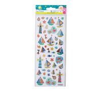 Craft Planet Fun Nautical Stickers for Young Crafters Collection - For Posters, Card Making, Scrapbooking, Party Bag Fillers, Reward Charts, Invites and Craft