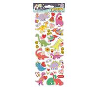 Craft Planet Fun Stickers, Dinosaur Love, for Young Crafters Collection, Posters, Card Making, Scrapbooking, Party Bag Fillers, Sticker Book, Reward Charts, Invites, Crafts