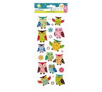 Craft Planet Fun Stickers, Glitter Owls, for Young Crafters Collection, Posters, Card Making, Scrapbooking, Party Bag Fillers, Books, Reward Charts, Invites, Crafts