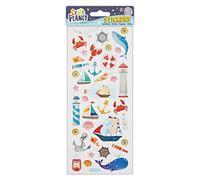 Craft Planet Fun Stickers, Sea, for Young Crafters Collection, Posters, Card Making, Scrapbooking, Party Bag Fillers, Sticker Book, Reward Charts, Invites, Crafts