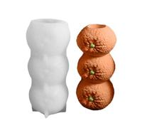 Craft Plaster Fruit Moulds - Chocolate Sweets Silicone Mould Tool for Soaps Projects on Holidays Halloween Christmas